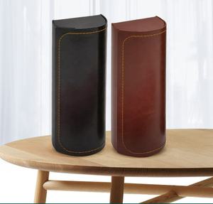 Étui à lunettes de soleil Portable en cuir - Product Image 6