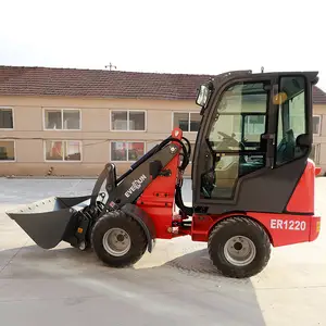 EVERUN ER1220 Wholesale Products 4x4 Small Front End Mini Wheel Compact Utility Loader