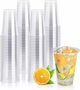Vasos de Plástico Transparente Desechables con Diseño de Oso Personalizado, 78 mm, para Café Helado, Jugo, Té, con Logotipo Personalizable - Product Image 1