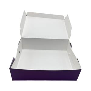 กล่องคุกกี้แบบพับได้พิมพ์โลโก้ตามสั่งกระดาษลูกฟูกเคลือบด้านและบรรจุภัณฑ์ขนมส่วนบุคคลลายนูน - Product Image 6