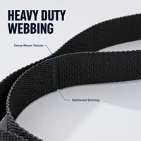 Conjunto de Correas de Yoga de Alta Calidad, Bandas de Resistencia No Elásticas, Ecológicas, de 100 lb, para Fisioterapia y Fitness