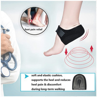Protections de talon personnalisées avec logo, manchon de soutien en néoprène respirant et léger, coussin de talon fixe pour soulager la pression, coussin de talon pour pied
