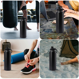 <span class=keywords><strong>Bouteille</strong></span> d'eau <span class=keywords><strong>sport</strong></span> <span class=keywords><strong>isotherme</strong></span> en acier inoxydable de 32 oz, sans BPA, anti-fuite, avec couvercle à paille, idéale pour le camping et la salle de <span class=keywords><strong>sport</strong></span> - Product Image 6