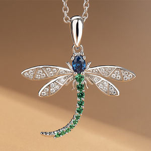 CAOSHI בעלי החיים סדרת אופנה שפירית בצורת תליון פליז שרשרת פייב Zirconia ריינסטון כסף צבע תליון שרשרת - Product Image 3