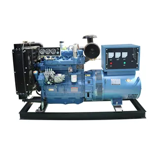 Generator Diesel Ats Senyap Portabel 30KW, dengan Roda 25KVA 5000W Generator Inverter Diesel Diam Kecil