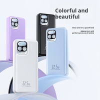 Support de téléphone portable magnétique puissant avec affichage numérique LED, batterie externe portable 20W 10000mAh Micro USB personnalisée 2024 pour dropshipping