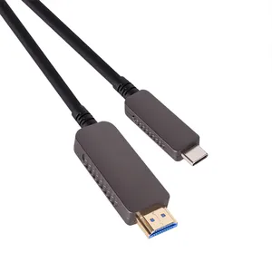 VCOM 4K @ 60Hz USB ประเภท C HDTV อะแดปเตอร์ดิจิตอล AOC สายสนับสนุน 18Gbps Active USB ประเภท C Converter สําหรับ HDTV