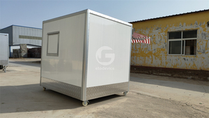 Kiosque de restauration modulaire 2024 en conteneur maritime de haute qualité avec service drive-through pour l'extérieur en <span class=keywords><strong>Europe</strong></span> - Product Image 4