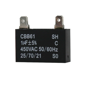 450vac 50-60hz 40/70/21 3mf AC Motor <strong>Capacitor</strong> CBB61 Microfarad <strong>Capacitor</strong> <strong>Mpp</strong> Film <strong>Capacitor</strong> - Product Image 1