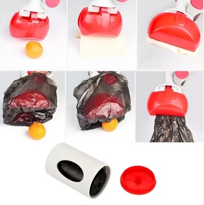 Raccoglitore di Escrementi per Cani 2-in-1 Portatile per Passeggiate all'Aperto con Sacchetto per Rifiuti - Product Image 5