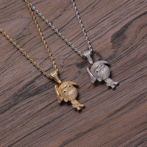 Collar con Colgante de Niño de Dibujos Animados, Joyería con Dije de Personaje para Niños y Adultos - Product Image 1