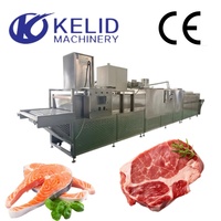 Machine de décongélation rapide KLD à micro-ondes pour crevettes, poulet, bœuf, viande, poisson