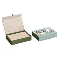 Scatola Regalo Personalizzata a Forma di Libro per Set di Cosmetici e Profumi, Confezione Rigida Magnetica di Lusso