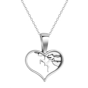 China Whole Sale Sport Series Jewelry Climbing Pendant <b>Necklace</b> Climber Mountain Lover Best Choice Popular in Europe and USA - Product Image 1