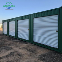 Porte de stockage commerciale Anda, porte enroulable pour entrepôt, durable, installation facile, 7x7, 8x9
