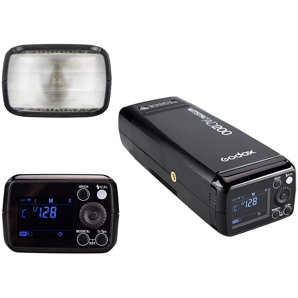 Godox AD200 - Compact 200ws Flash with 2900mah Battery