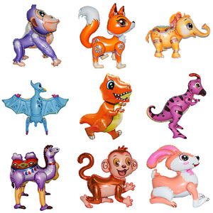 Nouveauté 2026 Ballons en feuille 3D stéréoscopiques à effet <span class=keywords><strong>film</strong></span>, motifs dinosaures et animaux de <span class=keywords><strong>dessin</strong></span> <span class=keywords><strong>animé</strong></span>, pour la Journée des enfants et la décoration de fête d'anniversaire - Product Image 1