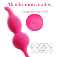 Erwachsenen-Vibrator Sexspielzeug für Frauen Sexuelle Produkte Ferngesteuerte Liebeskugeln Kegel-Übungsgeräte Sexy Hilfsmittel für Frauen Silikon-Vaginalkugeln