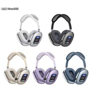 AKZ MAX500 Auriculares Inalámbricos Dinámicos con Control Táctil RGB LED ANC, IPX5, Resistente al Agua, Sonido de Alta Fidelidad para Teléfono Móvil - Product Image 2
