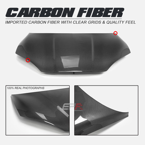 EPR 2021 Nuevo Capó Delantero de Fibra de Carbono Tipo OE para BYD Yuan Pro SUV con Clips Negro Garantía de 3 Meses - Product Image 5