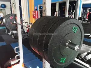 Wholesale Gym Equipments Free Weight Lifting Custom Gym Weight Bumper Plate