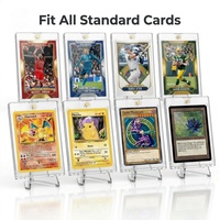 Étui pour cartes One Touch 35PT, transparent, pour cartes de jeu TCG, porte-cartes magnétique pour cartes Yugioh MTG