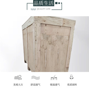 Caja de madera desmontable personalizable, material de contrachapado, para logística de comercio electrónico, embalaje, exportación y transporte - Product Image 2