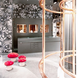 Personalizado colorido divertido bebé <span class=keywords><strong>ropa</strong></span> y zapatos tienda escaparate de la exhibición para niños tienda - Product Image 1