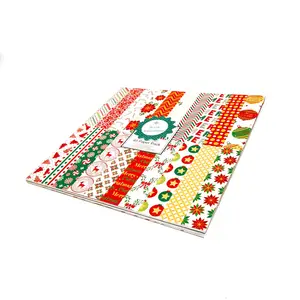 GF Custom DIY Christmas Embellishments Decorative Printing Card Stock 12X12 Paper Scrapbook