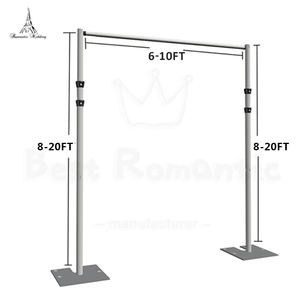 Decoration Backdrop <b>Curtains</b> for Wedding Party square Pipe and <b>Drape</b> Kits Wedding Backdrop - Product Image 5
