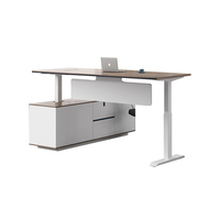 Mobilier de bureau Oficina Table d'ordinateur Tables élévatrices Bureau de sablage Bureau assis debout Bureau à hauteur réglable
