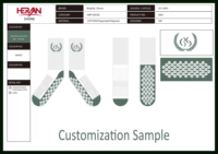Chaussettes de football personnalisées OEM, chaussettes en coton jacquard tricotées épaisses pour adultes, antidérapantes, chaussettes de football personnalisées pour hommes