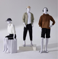 Mannequin de vitrine en FRP pour homme, style athlétique, haut de gamme, best-seller, vente en gros usine