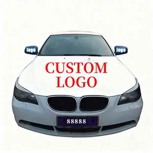 Banderas Personalizables para Ventanas de Auto, Impermeables y Ecológicas, con Impresión de Logotipo, Poliéster Duradero, Larga Duración, Disponibles al por Mayor - Product Image 1