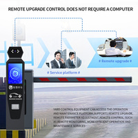 Système de barrière de stationnement automatique avec reconnaissance de plaque d'immatriculation LCD, équipement de gestion de stationnement