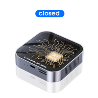 BOYI Universal 8 + 128G Car Play AI Box Plug Play Android 13 Adaptador inalámbrico Carplay Netflix YouTube para iPhone Coches compatibles