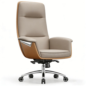 Silla de Oficina Ejecutiva Ergonómica Ajustable - 360 °   Silla de Masaje Giratoria con Reposacabezas - Product Image 1