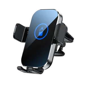 无线车载充电器重力手机座新款到货智能感应15w手机定制Qi充电器