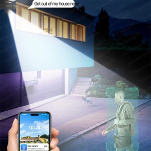 Eseecloud Foldable 3Lens Solar Street <b>Light</b> with Camera Outdoor IP PTZ CCTV 4G Solar WiFi <b>Wireless</b> Security Surveillance Cameras - Product Image 4