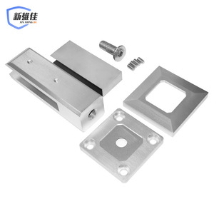 Xin Xiong Jia Aluminum Alloy Glass Clip Stair Base <b>Pool</b> Fence Clip No Drill Fixing Ground Clip Swimming <b>Pool</b> <b>Accessories</b> - Product Image 3
