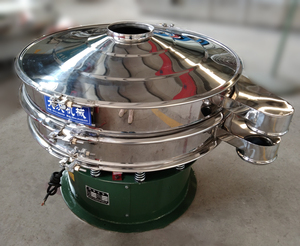 เครื่องตะแกรงร่อนเมล็ดข้าวสาลีอุปกรณ์แบบสั่นผงแร่เหล็กคาร์บอนเต็มรูปแบบ - Product Image 6