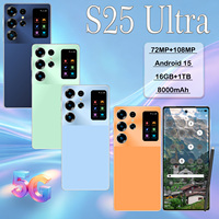 Smartphone 5G S25 Ultra 2025 en Gros, Écran 4K, 16 Go + 1 To, Débloqué Mondial (RU), Batterie 8000 mAh, État Neuf