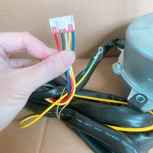 Moteur CC sans balais Fw200a Zl 900 tr/min 130 mm à montage sur bride pour ventilateur de climatiseur - Product Image 2