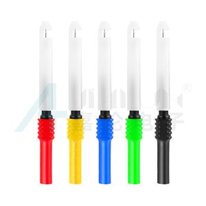 Jialun đầy đủ cách nhiệt an toàn xuyên Multimeter Đầu dò 4mm ổ cắm không phá hủy hình ảnh kim đặt công cụ điện - Product Image 1