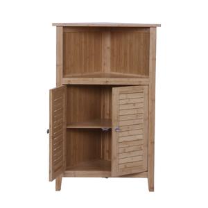 ארון פינתי חדש עם שתי דלתות ומדפים לחדר אמבטיה, מטבח וסלון - Product Image 3