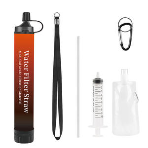 ขวดกรองน้ำสำหรับกิจกรรมกลางแจ้งระดับมืออาชีพ ความจุการกรอง 5000 ลิตร พร้อมหลอดดูดน้ำ กำจัดแบคทีเรียได้ 99.99% ระบบกรองน้ำเพื่อการบริโภค - Product Image 4