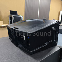 Pro Sound HDL 10-A Module de tableau de ligne actif Système de sonorisation DJ Audio professionnel Double haut-parleurs de tableau de ligne de 8 pouces pour la scène