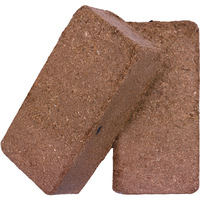 Vente en gros usine : Bloc de cocopeat naturel pour plantes, terreau de plantation, tourbe de coco, fibre de coco