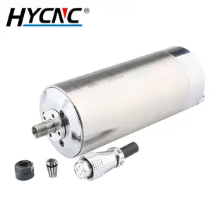CNC Spindle Motor 1.5 KW ER11 220V Water-Cooled Spindle D80mm 5A 400HZ Speed 24000rpm For CNC Router Woodworking Engraving