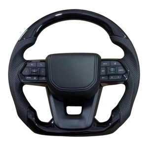 Volante Deportivo de Fibra de Carbono y Cuero para Hilux Land Cruiser GR Previa (<span class=keywords><strong>F122</strong></span>) con Agarre de 40 mm - Product Image 6